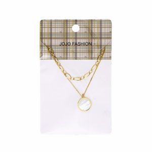 Collar Para Dama Nácar Redondo JOJO FASHION Redondo