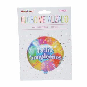 Globo Feliz Cumpleaños UNIFELICIDAD 18 Pulgadas