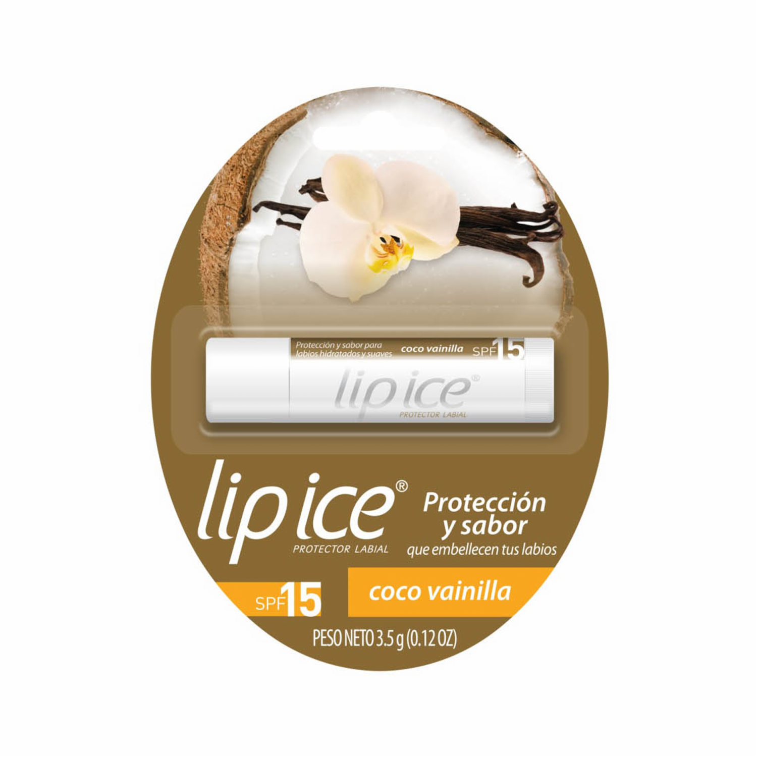 Bálsamo Labial Coco Vainilla Con Factor De Protección Solar 15 LIPICE Unidad - Image 2