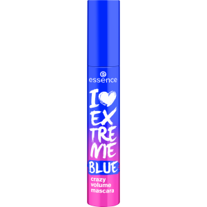 Máscara De Pestañas I Love Extreme Crazy Volume Azul. ESSENCE 12 Ml