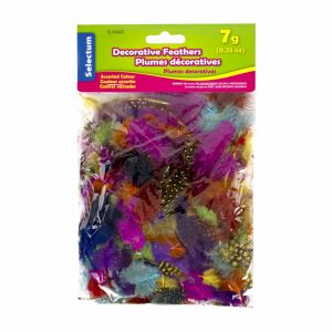 Plumas Decorativas Multicolores LPS 112 Piezas