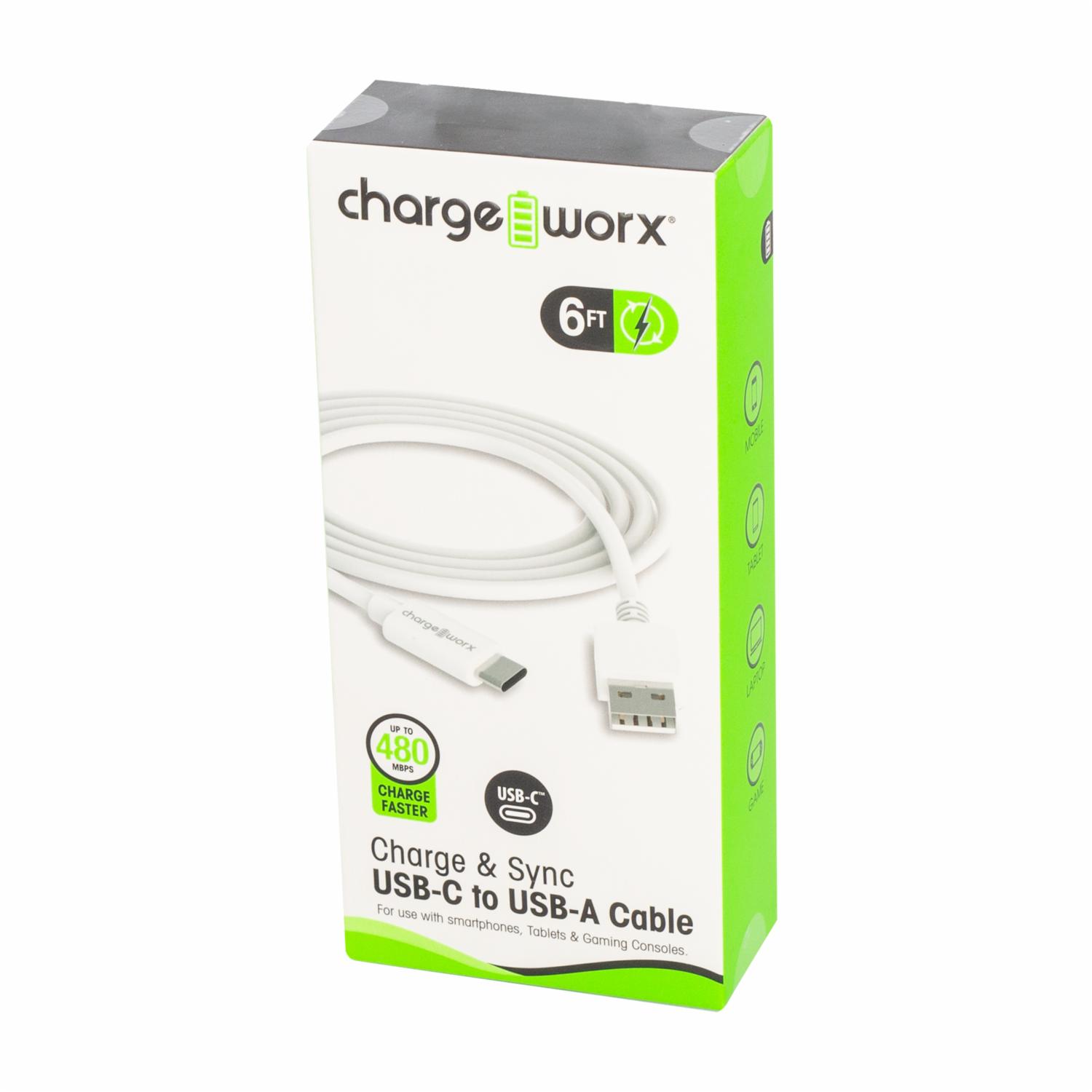 Cable Usb-c A Usb-a Whiblanco CHARGE WORX Unidad - Image 4
