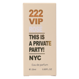 Fragancia Para Dama 222 Vip Rose VEYES EDP