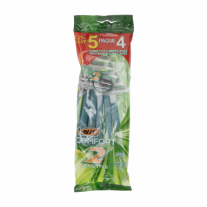Afeitadora Desechable Comfort 2 Sensitive BIC X 5 Uds