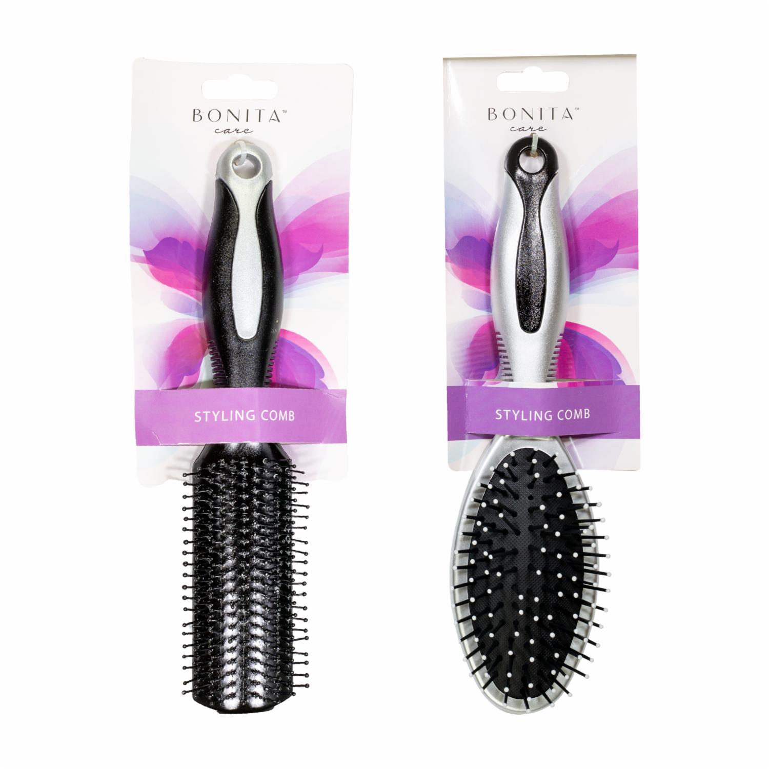 Cepillo De Cabello Color Gris BONITA HOME Unidad - Image 3
