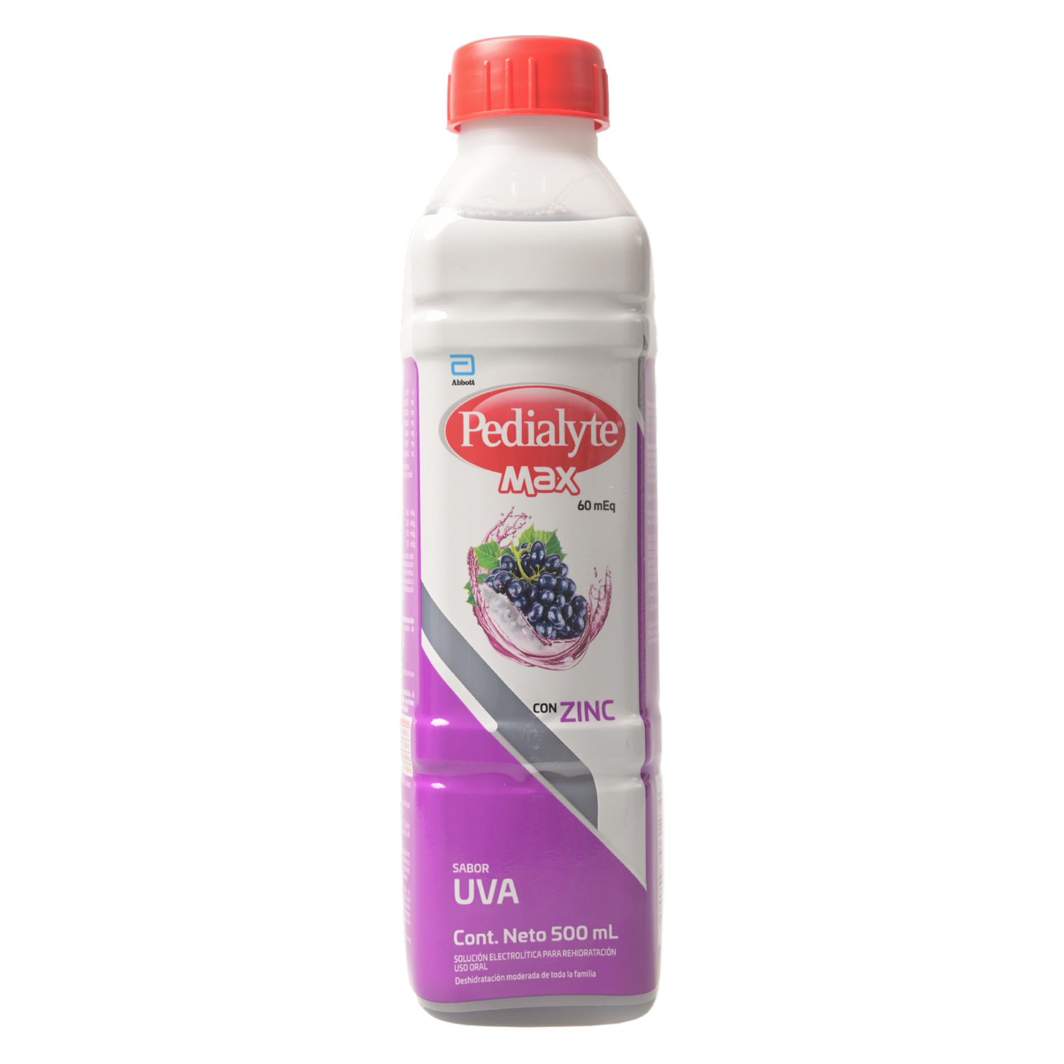 Suero Oral Sabor A Uva PEDIALYTE 500 Ml