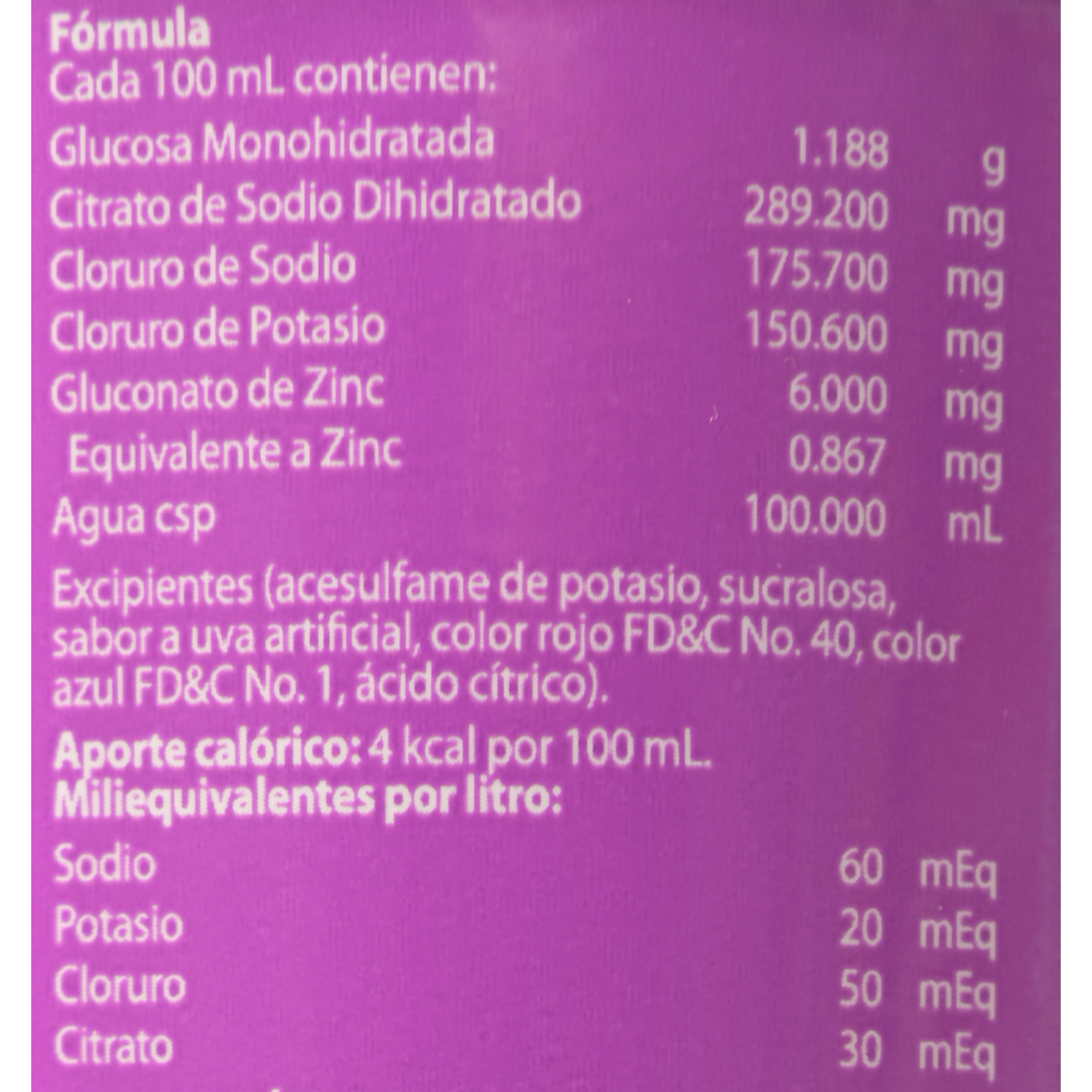 Suero Oral Sabor A Uva PEDIALYTE 500 Ml - Image 2