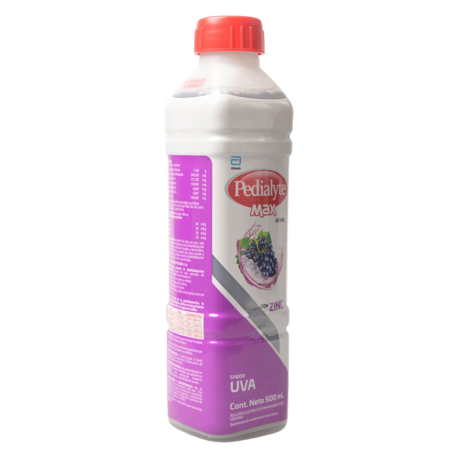 Suero Oral Sabor A Uva PEDIALYTE 500 Ml - Image 3