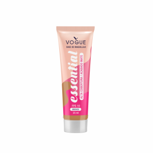 Base De Maquillaje Líquida Essential Tono Bronce VOGUE