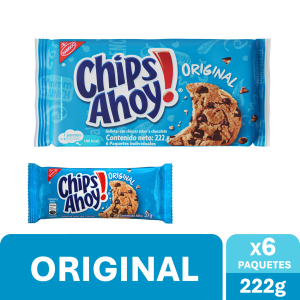 Galletas Dulces Con Chispas De Chocolate CHIPS AHOY 222 G