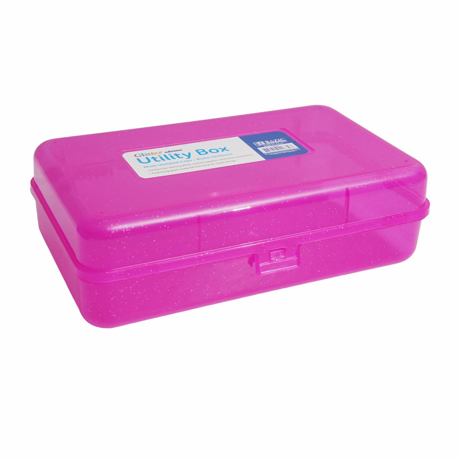 Caja Escolar Multiuso Glitter BAZIC Unidad - Image 4