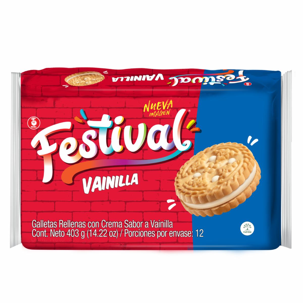 Galletas De Vainilla FESTIVAL 403 G