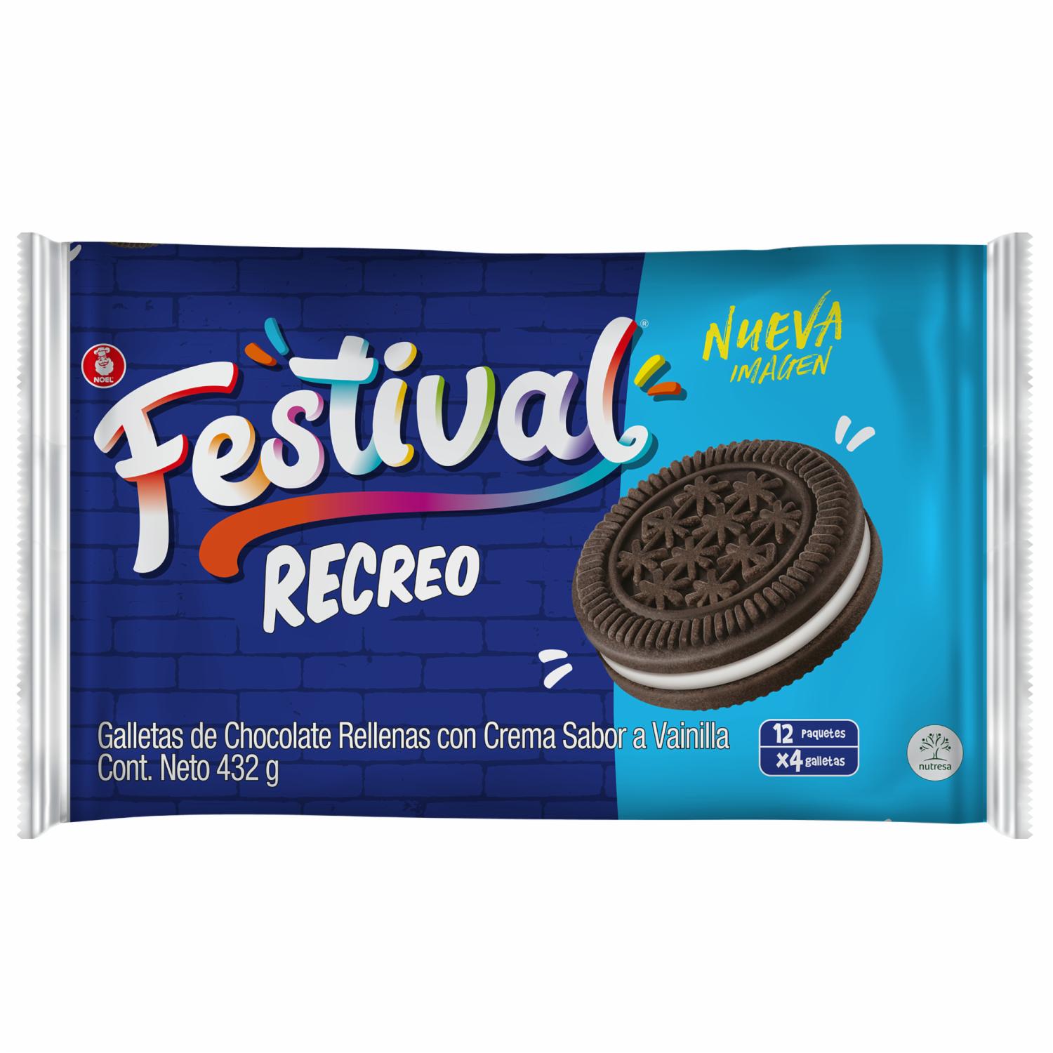 Galletas Recreo Noel FESTIVAL 432 G