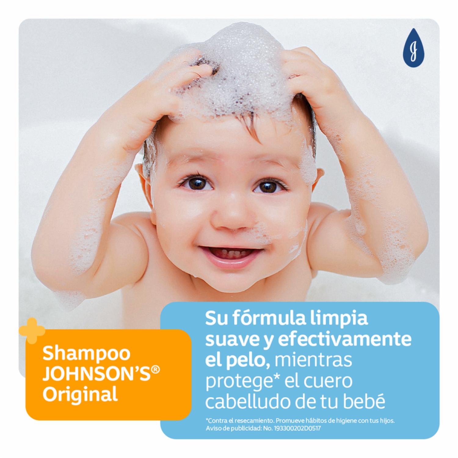 Shampoo Bebé Original JOHNSON'S 400 Ml - Image 6
