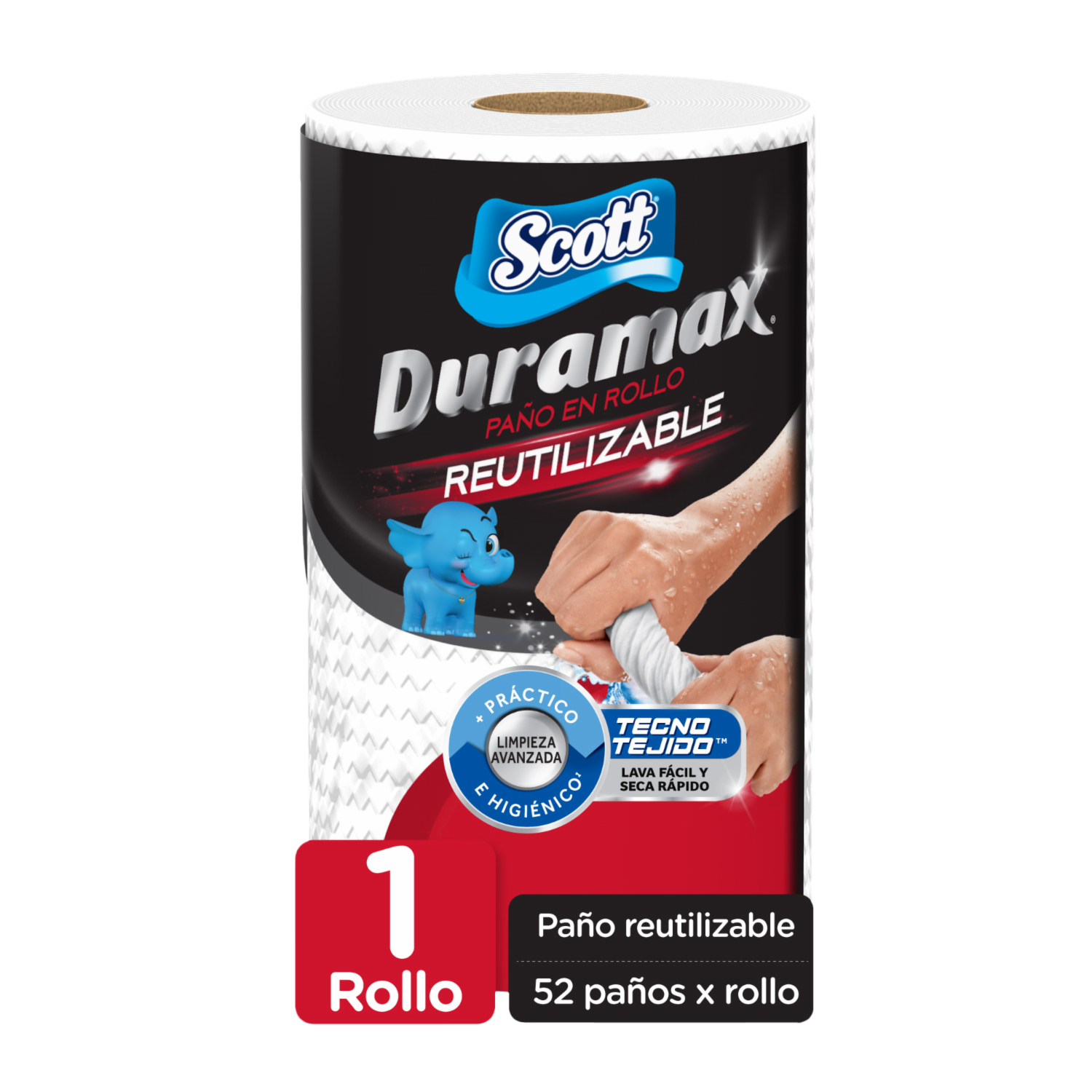 Toalla de Papel Reutilizable Duramax 52 hojas SCOTT X 52 Uds