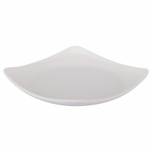 Plato Cuadrado Blanco VAJILLAS SABANA Pequeño