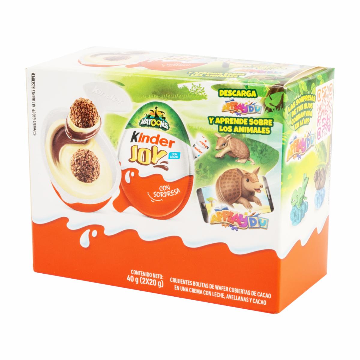 Crema De Chocolate Sorpresa Natoons KINDER JOY 2 X 20 G
