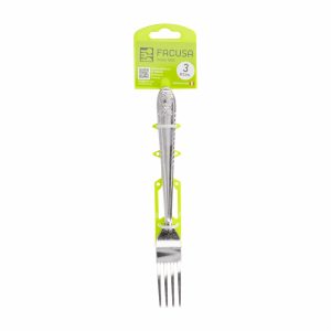 Set De Cubiertos Tenedores De Mesa Diseño Rosita 3 Puestos FACUSA 3 Piezas