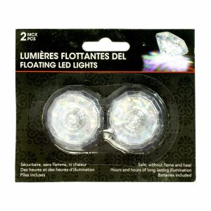 Set De Velas Te Led Diamante LPS 2 Piezas