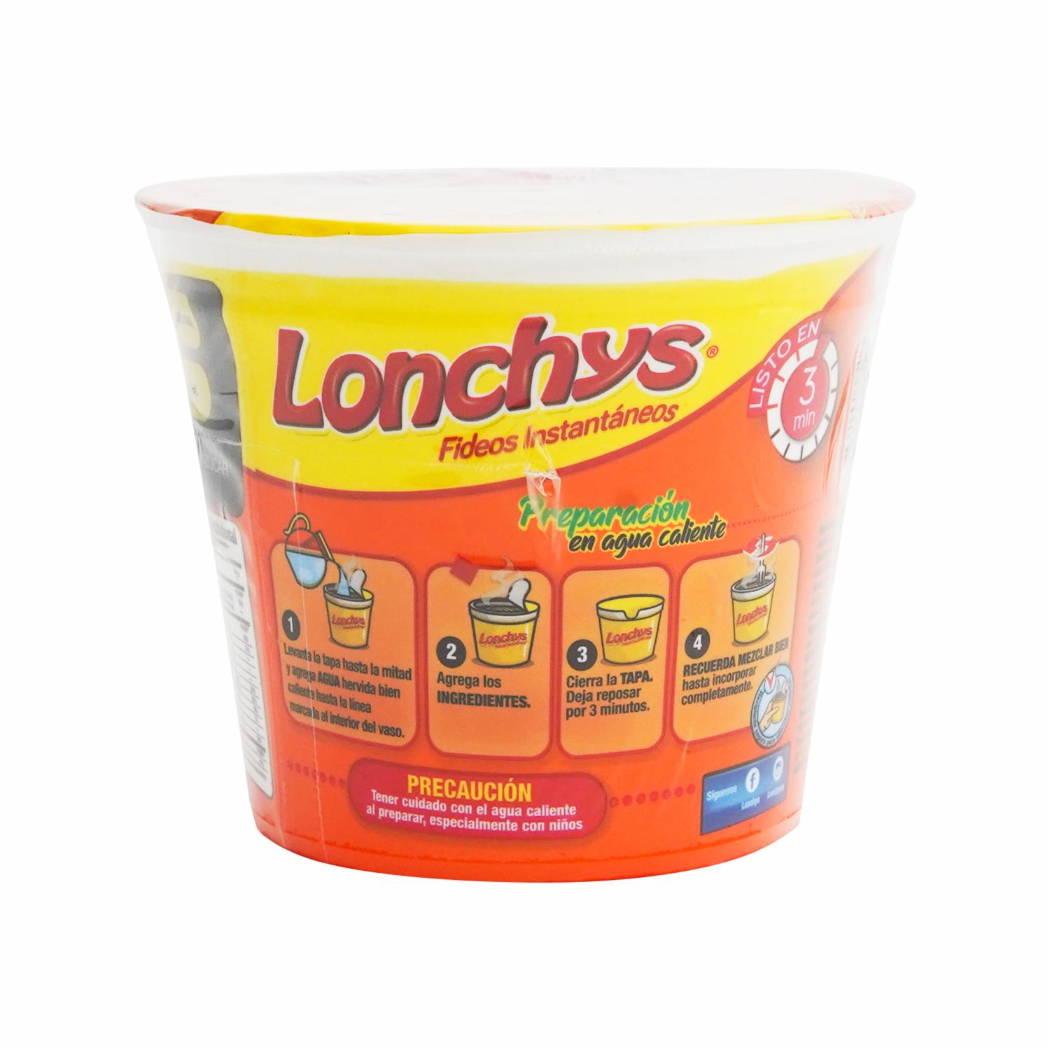 Fideo Instantáneo Camarón LONCHYS 65 G - Image 4