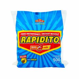 Fideo Instantáneos Rapidito Sabor A Pollo ORIENTAL 500  G