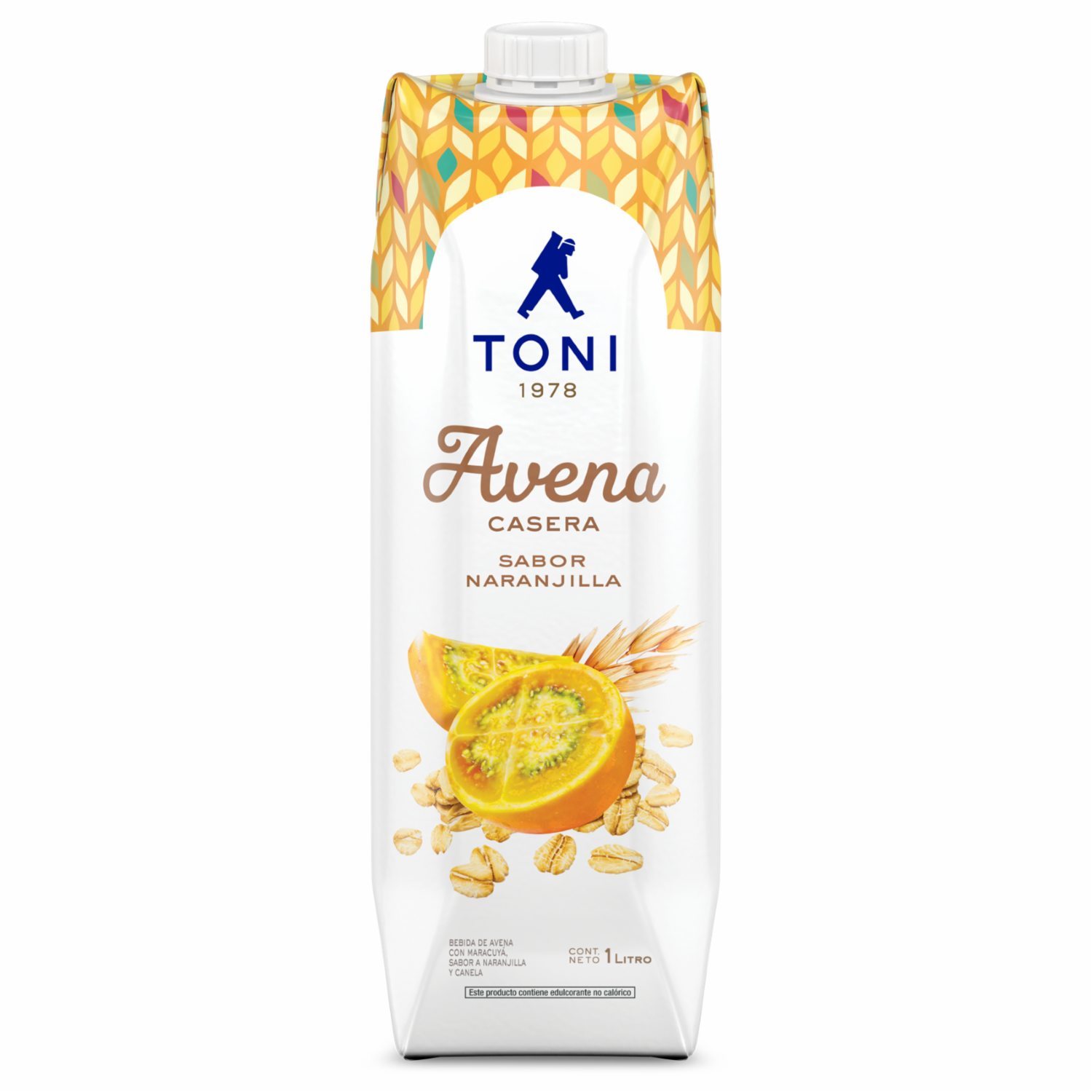 Avena Sabor Naranjilla TONI 1000 Ml