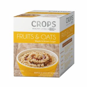 Avena Instantánea Maple Y Azúcar Morena CROPS 240 G