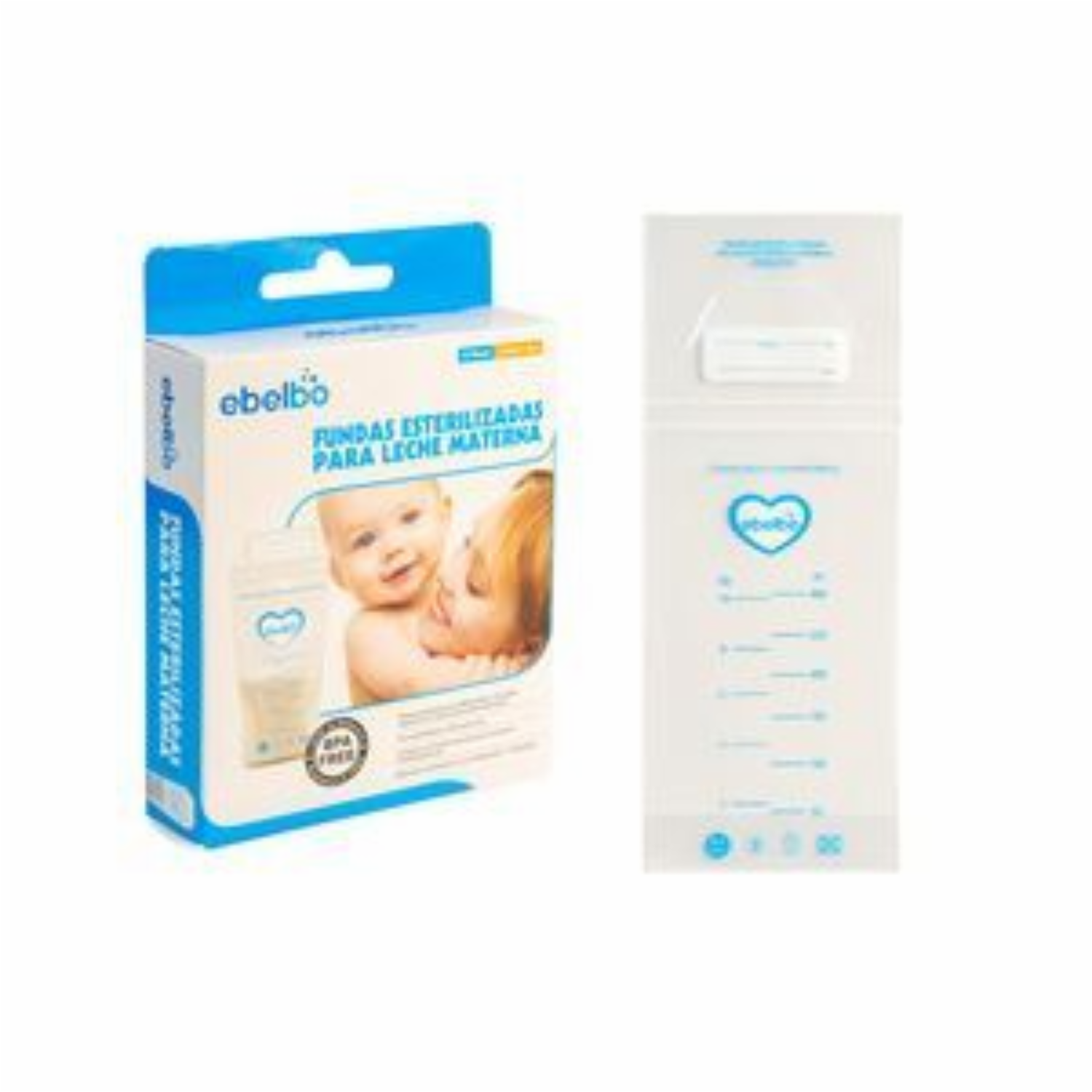 Fundas Para Leche Materna EBELBO 10 Unidades - Image 2