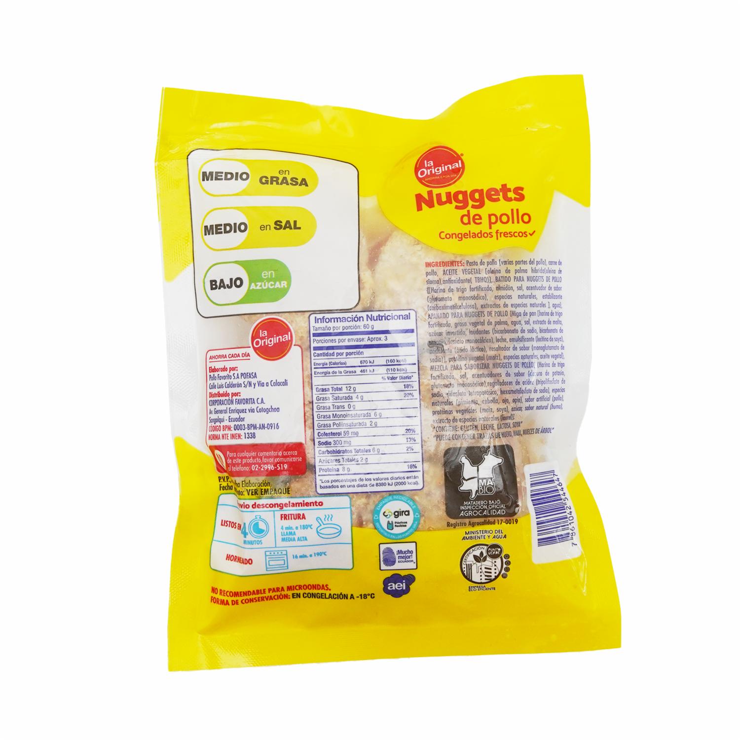 Nuggets De Pollo LA ORIGINAL 152 G - Image 4