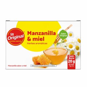 Té De Manzanilla Con Miel LA ORIGINAL 20 G
