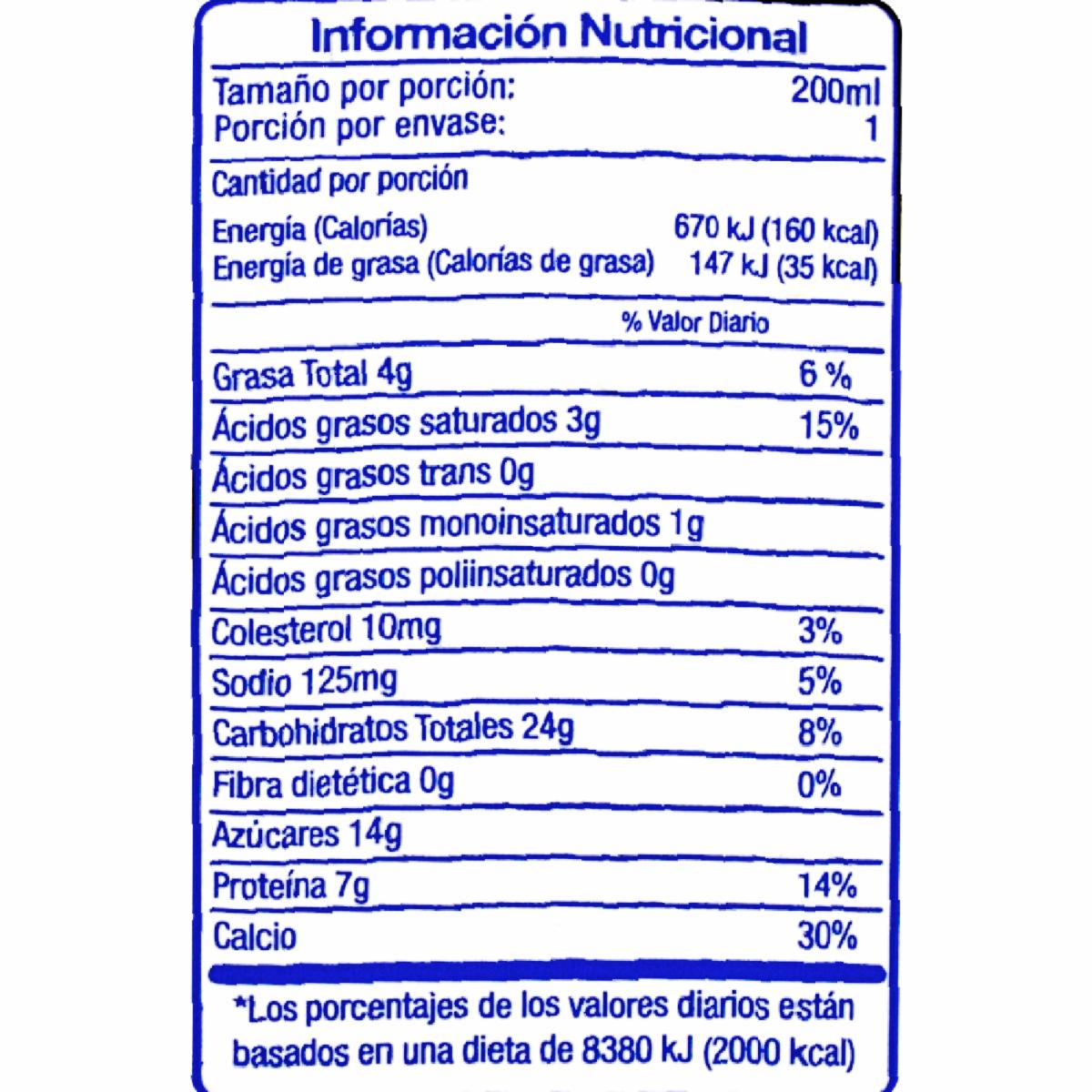Leche Saborizada De Chocolate LA ORIGINAL Tetrapak - Image 2