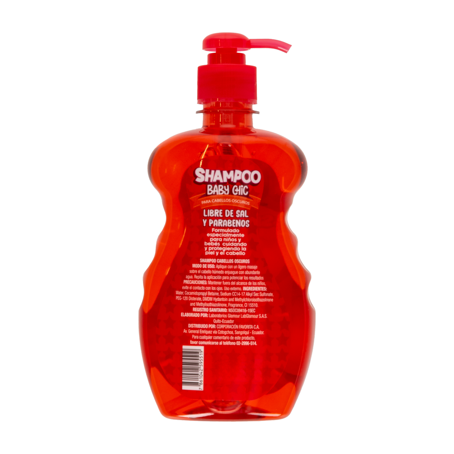 Shampoo Para Bebe Cabello Oscuro GAMA 500 Ml - Image 2