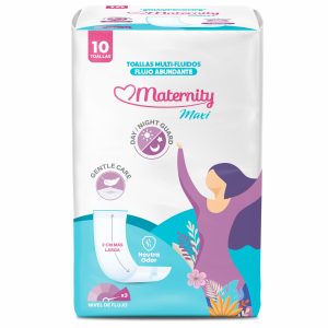 Toalla Multifluido Maxi MATERNITY X 10 Uds