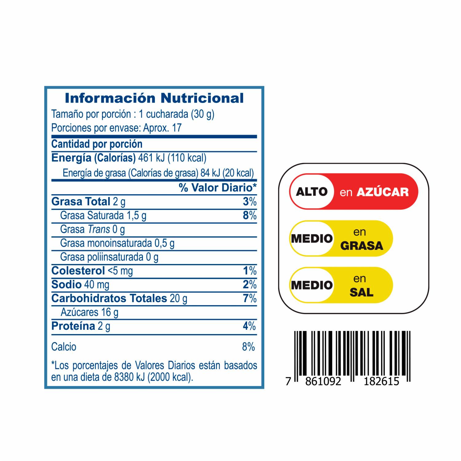 Dulce De Leche Untable ALPINA 500 G - Image 2