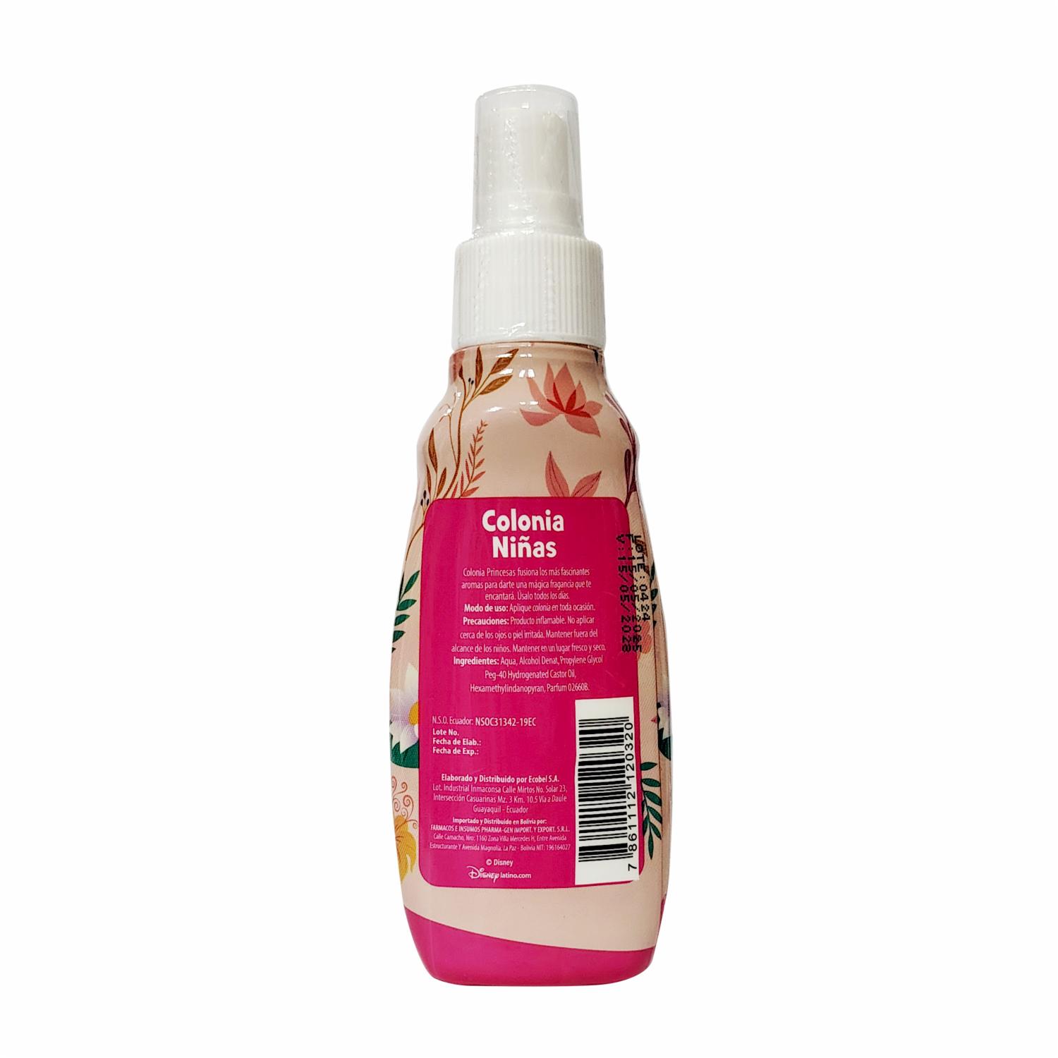 Colonia Para Niñas Princesas DISNEY PRINCESA 100 Ml - Image 2