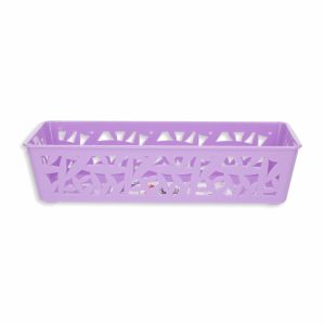 Canastilla Papiro Lavanda Violeta CASA PICA Mediana