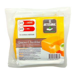 Queso Cheddar Rebanado EL ARTESANAL 150  G