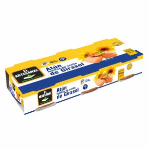 Atún Lomitos En Aceite De Girasol EL ARTESANAL 3 X 80 G