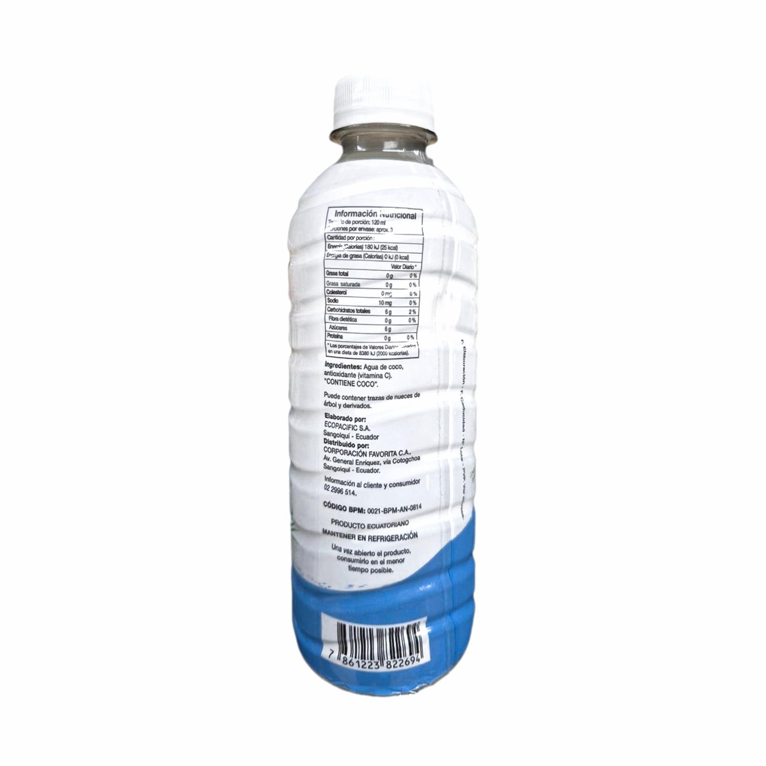 Agua De Coco En Botella EL ARTESANAL 350 Ml - Image 4