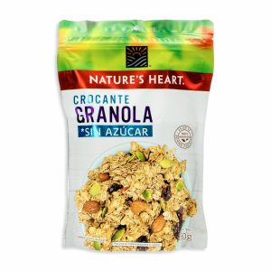 Granola Crocante Sin Azúcar NATURE´S HEART 250 G