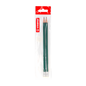 Lápiz De Grafito Othello Con Borrador 2B STABILO Ecopack 2 Uds