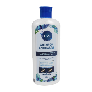 Shampoo De Cabello Anticaspa CLANS 400 Ml