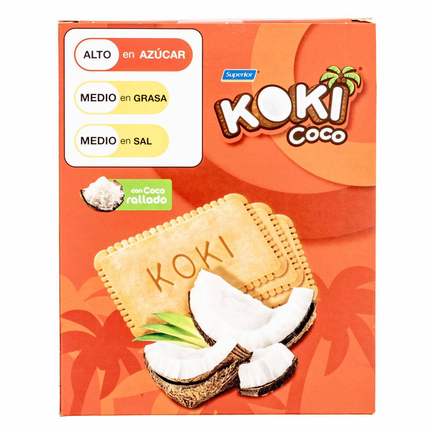 Galleta De Dulce Con Coco Rallado KOKI 420 G - Image 3