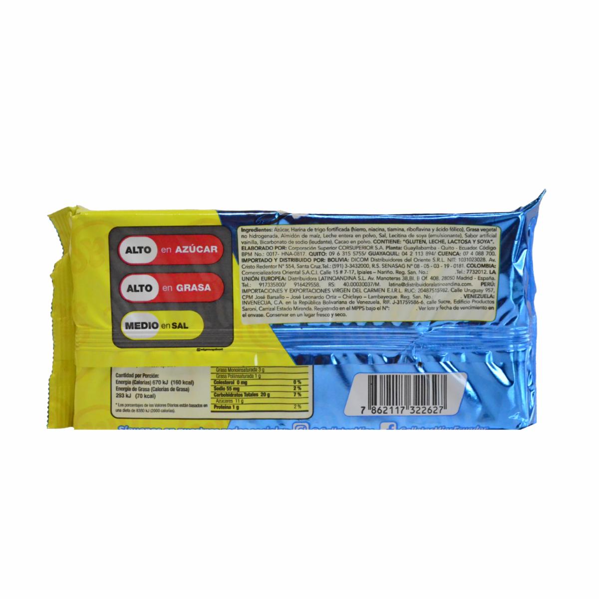 Galleta Wafer Sabor A Vainilla MÍAS 226 G - Image 3