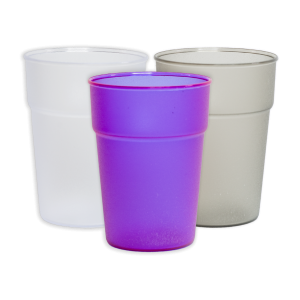 Vaso Plástico Color Humo 350 Ml PLASTIC HOUSE PLHSH014