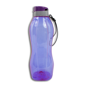 Tomatodo Squeeze Lila Con Cordón PLASTIC HOUSE 600 Ml