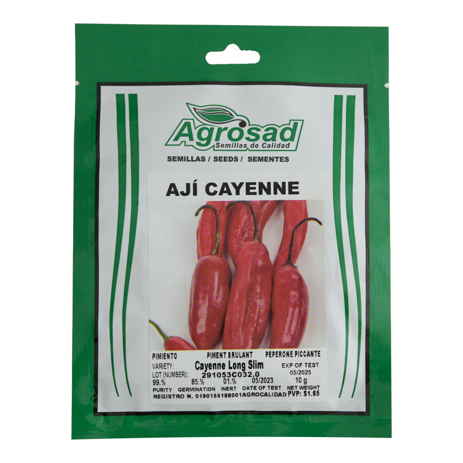 Semillas De Ají Cayenne AGROSAD 10 g - Image 2
