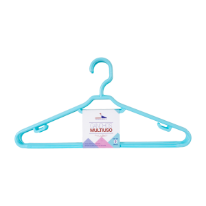 Armador Para Ropa Plástico Color Chicle HANGERS S.A. 1 X 5 Uds