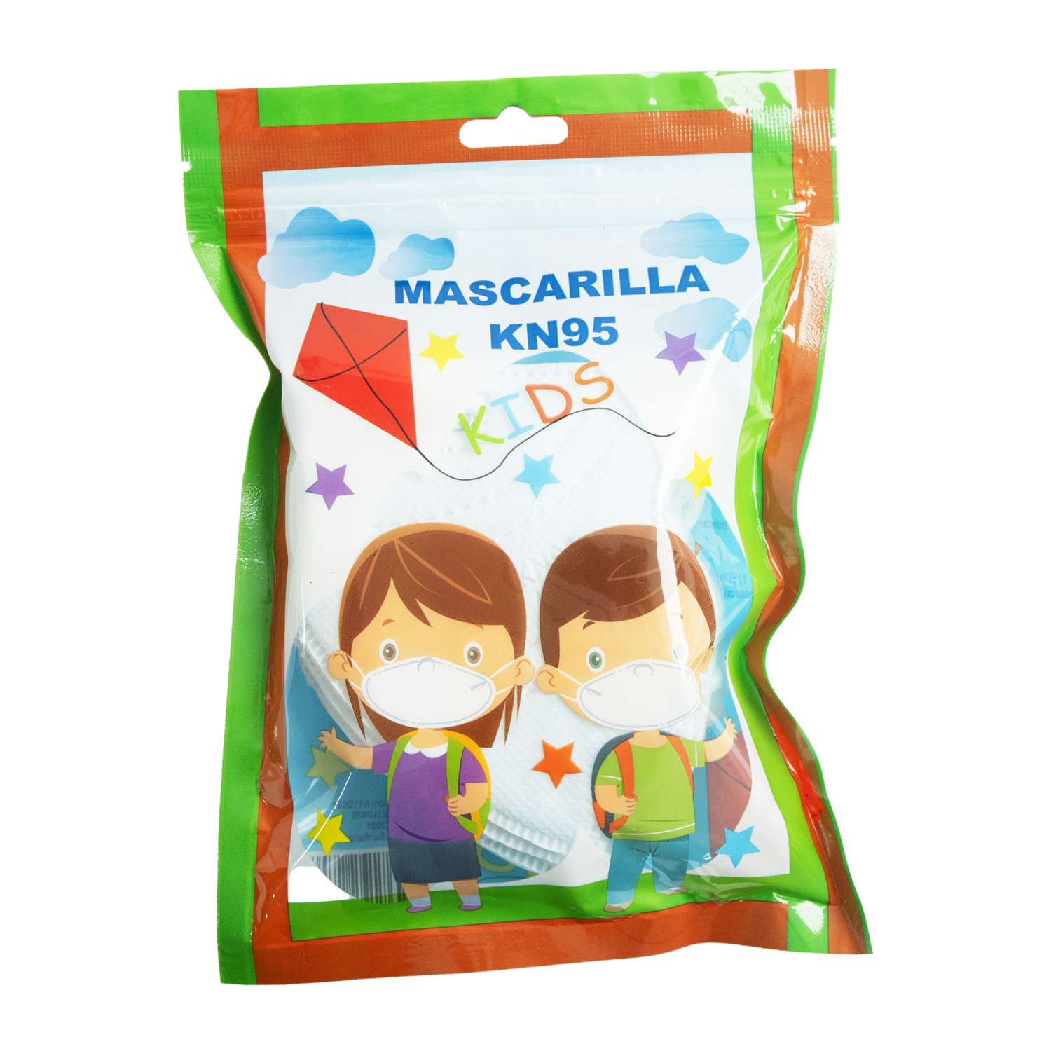 Mascarilla Kn95 Niños Blanca IMTECPLAST X 10 Uds - Image 2