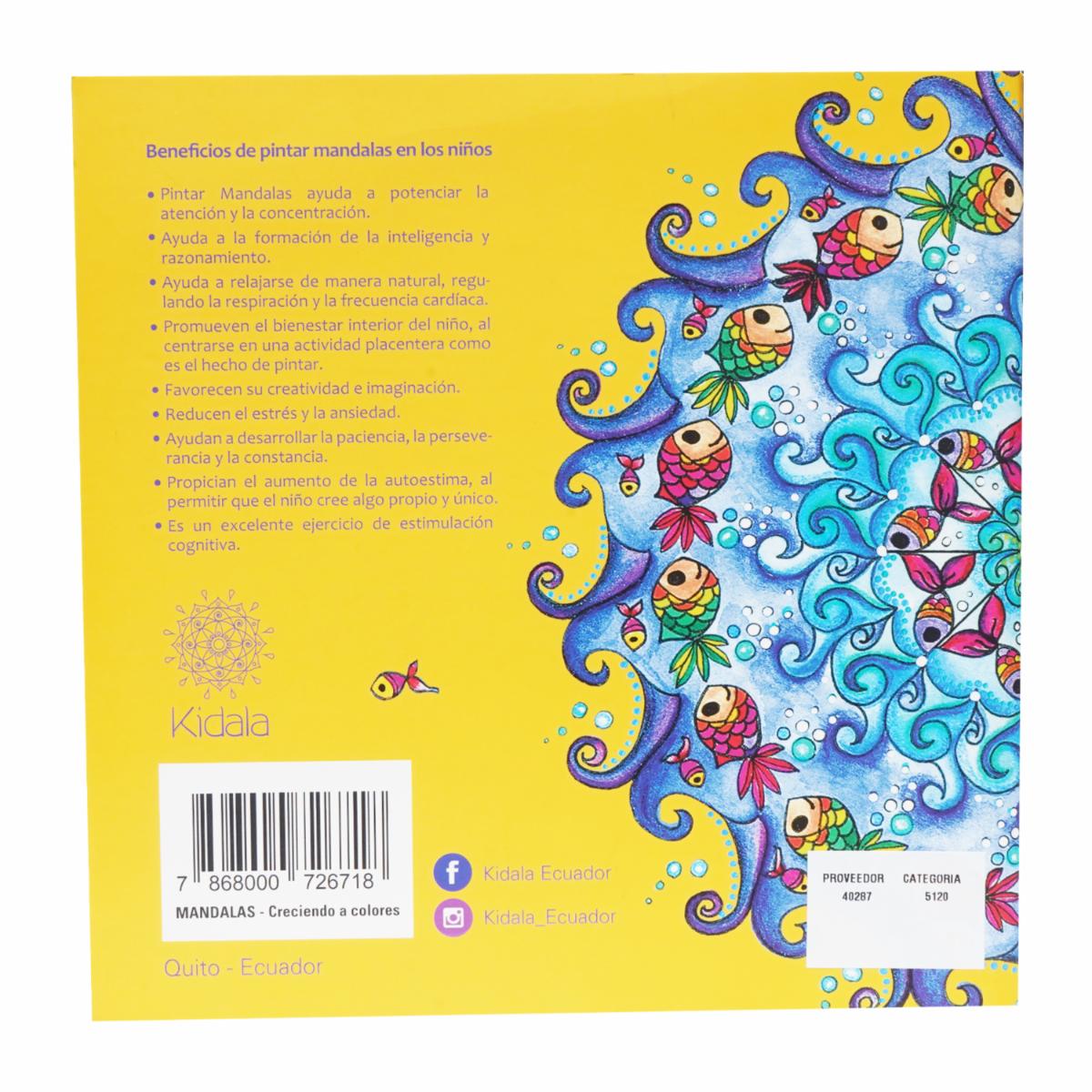 Libro Mandalas Creciendo A Colores LIBRO DIVO 20 Páginas - Image 2